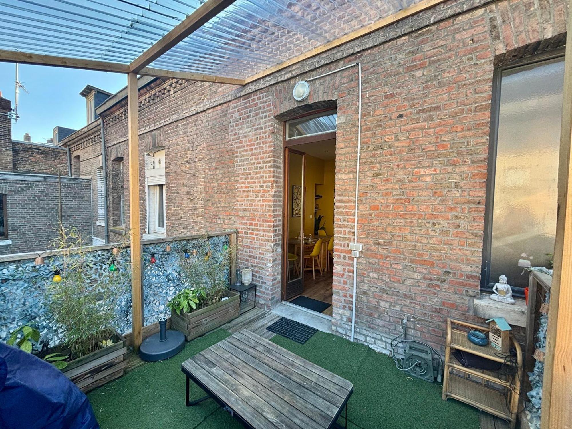 Le Terrazza - 1P A 2P Terrasse - Henriville Amiens Eksteriør bilde