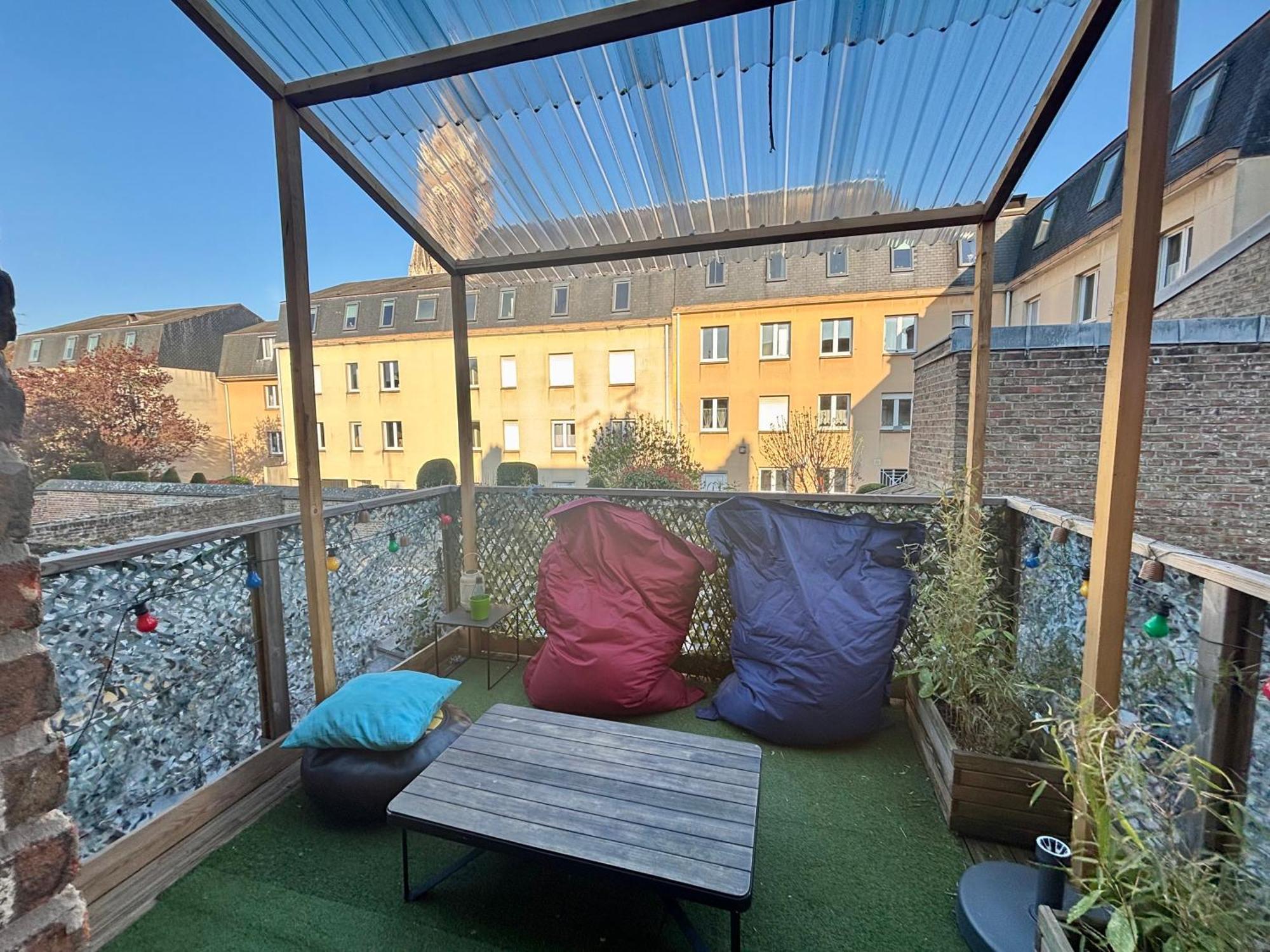 Le Terrazza - 1P A 2P Terrasse - Henriville Amiens Eksteriør bilde